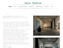 Tablet Screenshot of gaiatedone.com